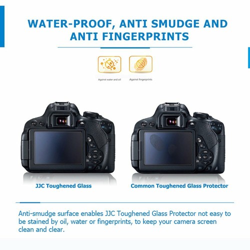 JJC Optical Glass Camera LCD Monitor Display Screen Protector for Canon EOS M5 - Picture 7 of 9