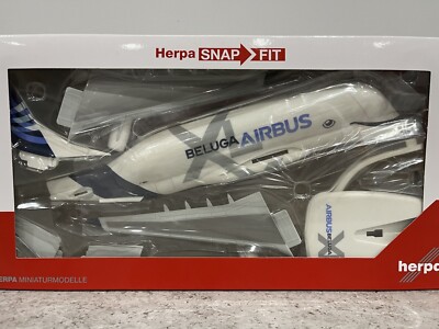 Herpa エアバスベルーガXL 1/200モデル Herpa Snap-Fit - Airbus A330 Beluga XL - Aircraft Model - 1:200