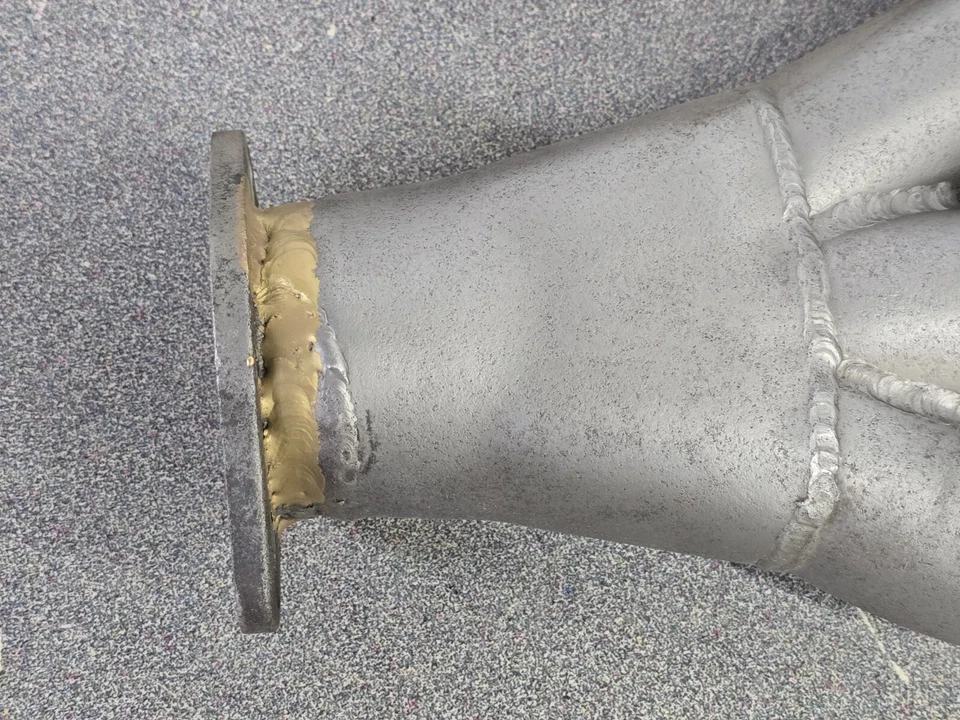 NICE USED PORSCHE 911 PASSENGERS SIDE EXHAUST HEADER OFFROAD #3 - Image 4 of 4