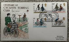 Centenary Cyclists Touring Club Leicester Sports Centre Dawn First Day Cover