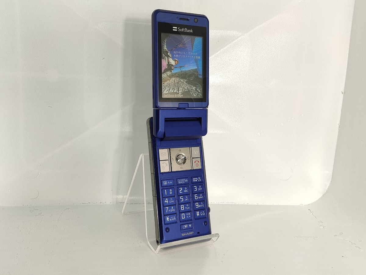 dummy!】 SHARP 910SH（color blue） softbank-japan non