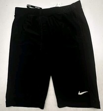 Nike Boys' Core Jammers Solid 9" Swim Trunks Black XL 158-170 cm