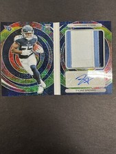 2023 PANINI SPECTRA OPTIC BOOKLET JUMBO PATCH RPA AUTO TYJAE SPEARS RC #09/15 SP