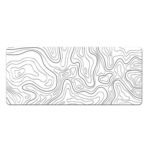 ICasso XXL Schreibtischunterlage - 90x40 Cm, Grün, Rutschfest, Genähte Kanten - Für Tastatur & Maus