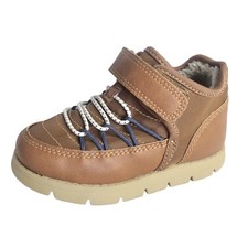 OshKosh B'Gosh Toddler Boy's Slip On Hook Loop Hiker Boot s Brown Size 8