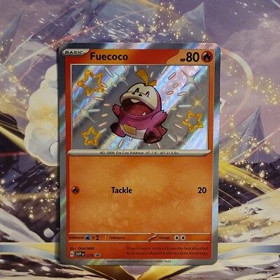 fuecoco pokemon card shiny Pokemon TCG: Mega Evolution main image 1