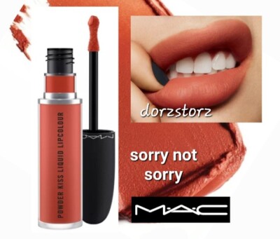 MAC Liquid Lip Color x Lisa Powder Kiss *SORRY NOT SORRY* / .17 oz