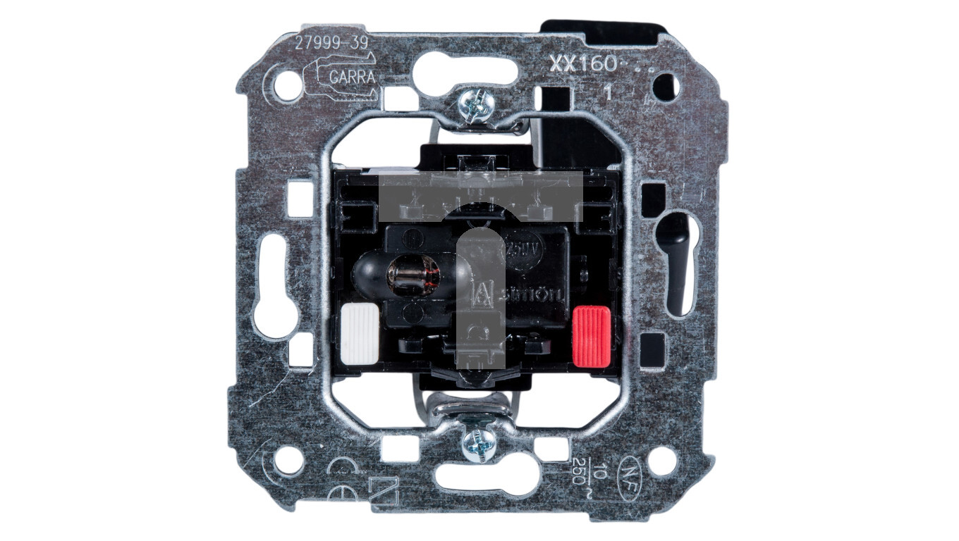 Simon 82 Single button with illuminated mechanism, quick connectors, 7516 /T2UK