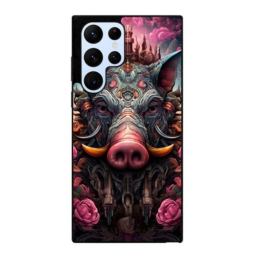 Anti scratch Case For Samsung A15 A16 S23 S24 S25 Ultra FE surreal art wild boar - 第 11/25 張圖片