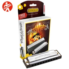 Hohner Hot Metal 10-Hole Diatonic Harp Harmonica Key of G