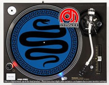 Serpentine Spin - 7"-12" DJ slipmat for turntable record player