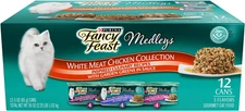 Alimento húmedo para gatos Purina Fancy Feast, paquete variado, mezclas