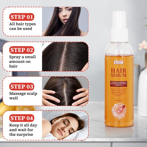2x Spray para el crecimiento del cabello Suero para el crecimiento del cabello para hombres mujeres - Imagen 6 de 9