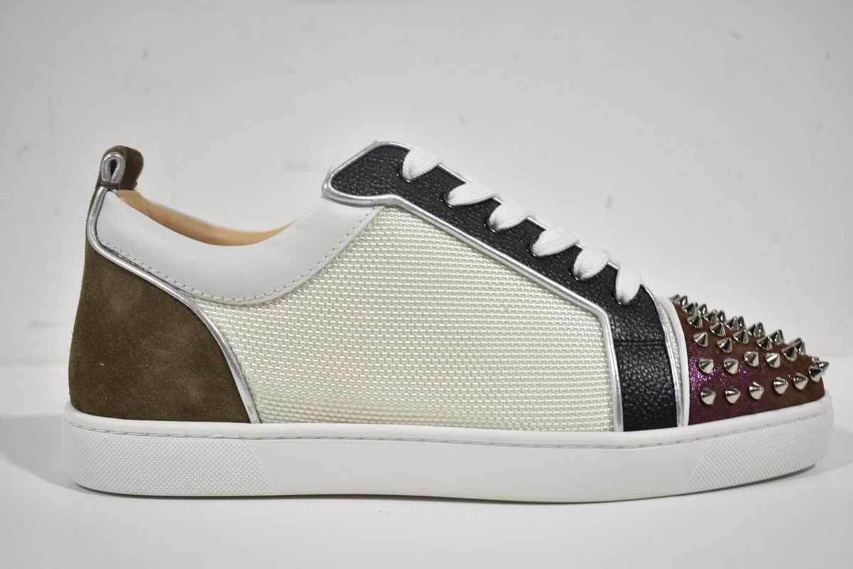 Christian Louboutin Men's Louis Junior Low-Top Sneakers