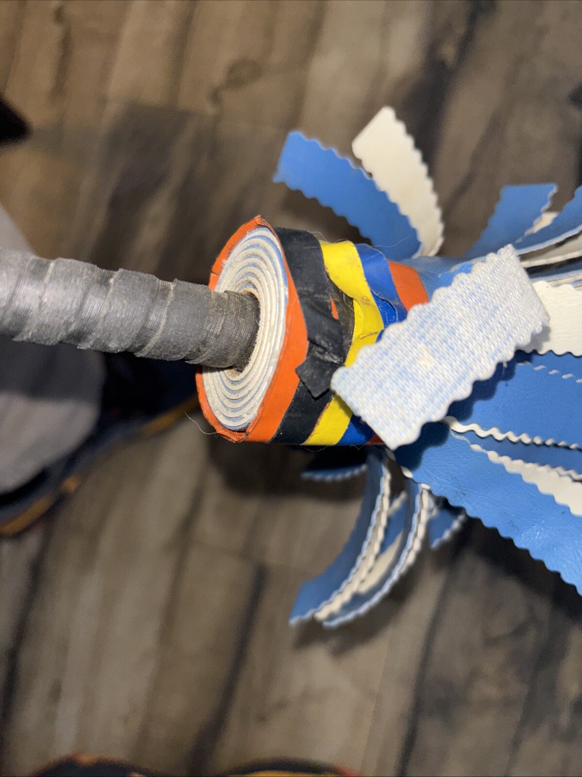 Performance Master Juggling Sticks, Devil Stick, Leather Tassels *SLIGHT WARP