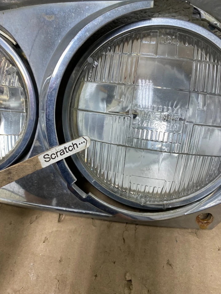 Faro halógeno lateral derecho pasajero Jaguar XJS 1982 a 19991 N2359 DG Foto 4 de 4