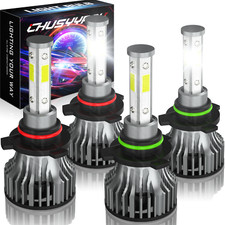 4x 9005 9006 Led Bulbs Headlight 6000k Kit For Chevrolet Camaro 2000-2002