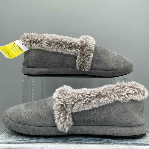Isotoner Women’s Closed Back Slippers Gray Size 9.5 eBay