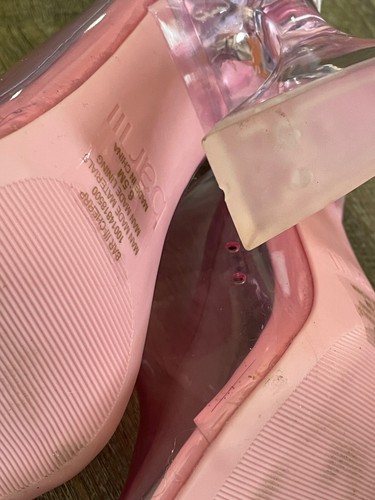 Bar III Women Pink Heels 6.5 - Picture 7 of 7