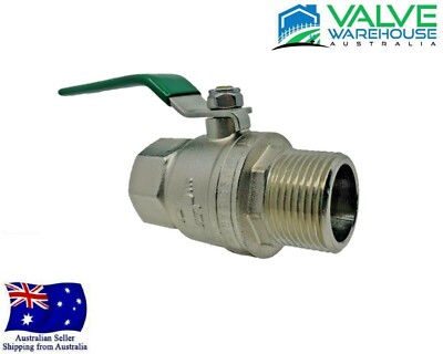Brass Ball Valve - DZR - Male x Female BSP - Watermark - AGA Approved ...