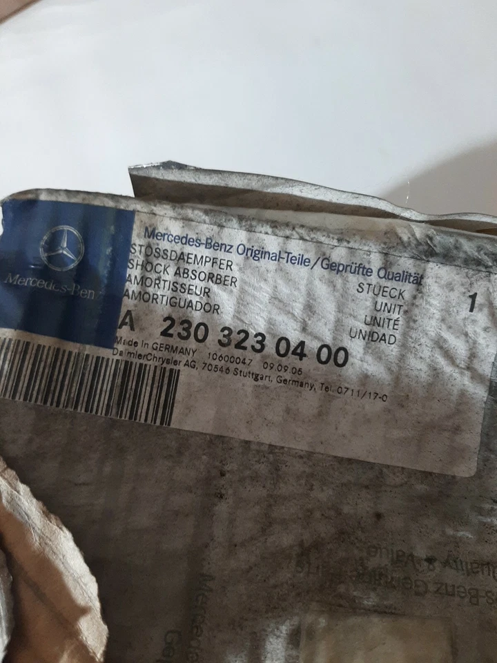 MERCEDES R230 SL AMMORTIZZATORE ANTERIORE SX/DX OEM A2303230400 - Immagine 3 di 4