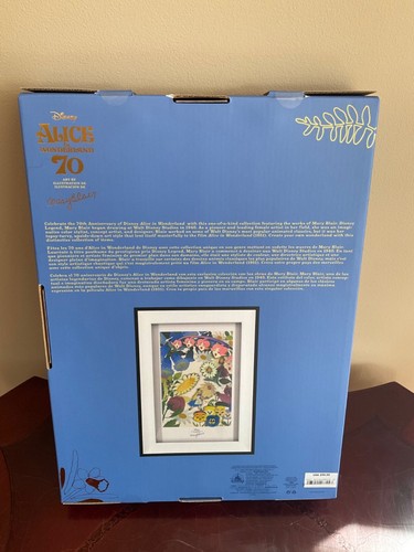Disney 70. Alice im Wunderland Mary Blair gerahmte Pin Set LTD 3700 - Bild 3 von 3