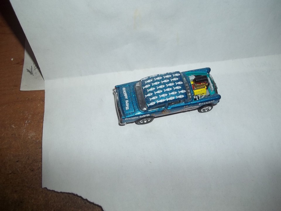 Hot Wheels 2023 '55 CHEVY GASSER Super KUSTOM Treasure CHERRY BOMB eBay