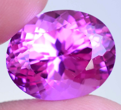 Flawless 12.65 Ct Natural Mogok Pink Ruby Oval Cut Certified Loose Gemstone