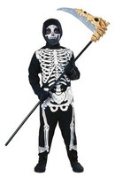 Spukhaus Skelett Jungen Halloween KostüM Skelett KostüM