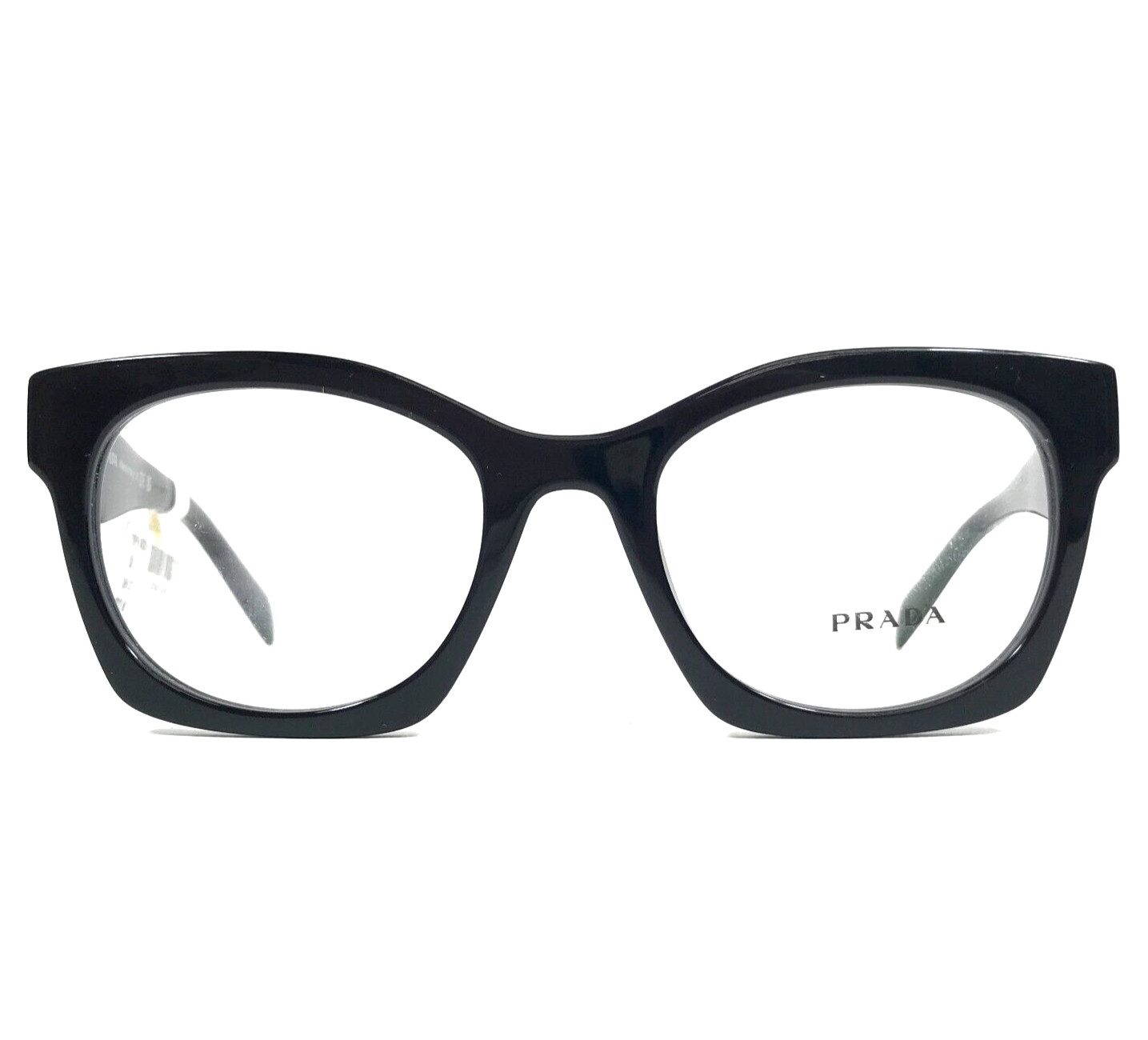Оправа для очков Prada VPRA05 16K-1O1 Толстая черная квадратная оправа с полной оправой 50-20-140