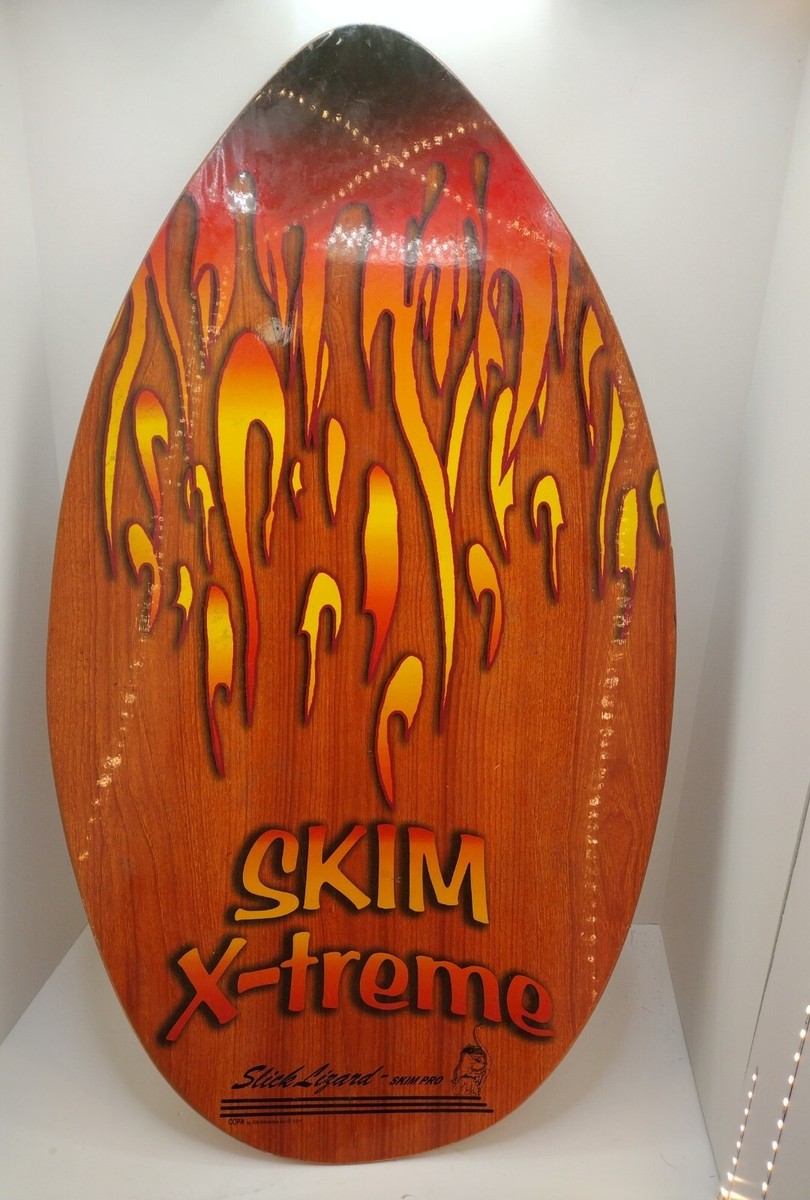 VINTAGE 2001 RIDE X-TREME DELUXE SKIM BOARD COPA Slick Lizard See