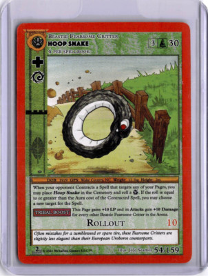 #54/159 - HOOP SNAKE - REGULAR - CRYPTID NATION 2ND ED - METAZOO - ENGLISCH