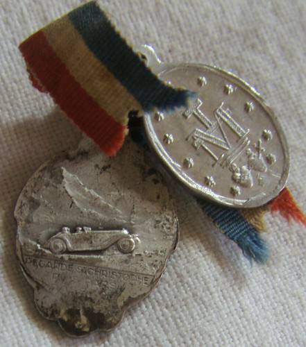 RG1383 - MEDAILLE REGARDE SAINT CHRISTOPHE PUIS PARS RASSURÉ - Picture 2 of 2