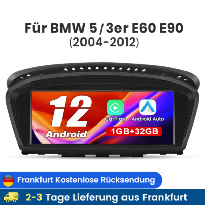 Für BMW 3er E90 E91 E92 5er E60 E61 E63 E64 8.9'' Android 12.0 Autoradio GPS Navi
