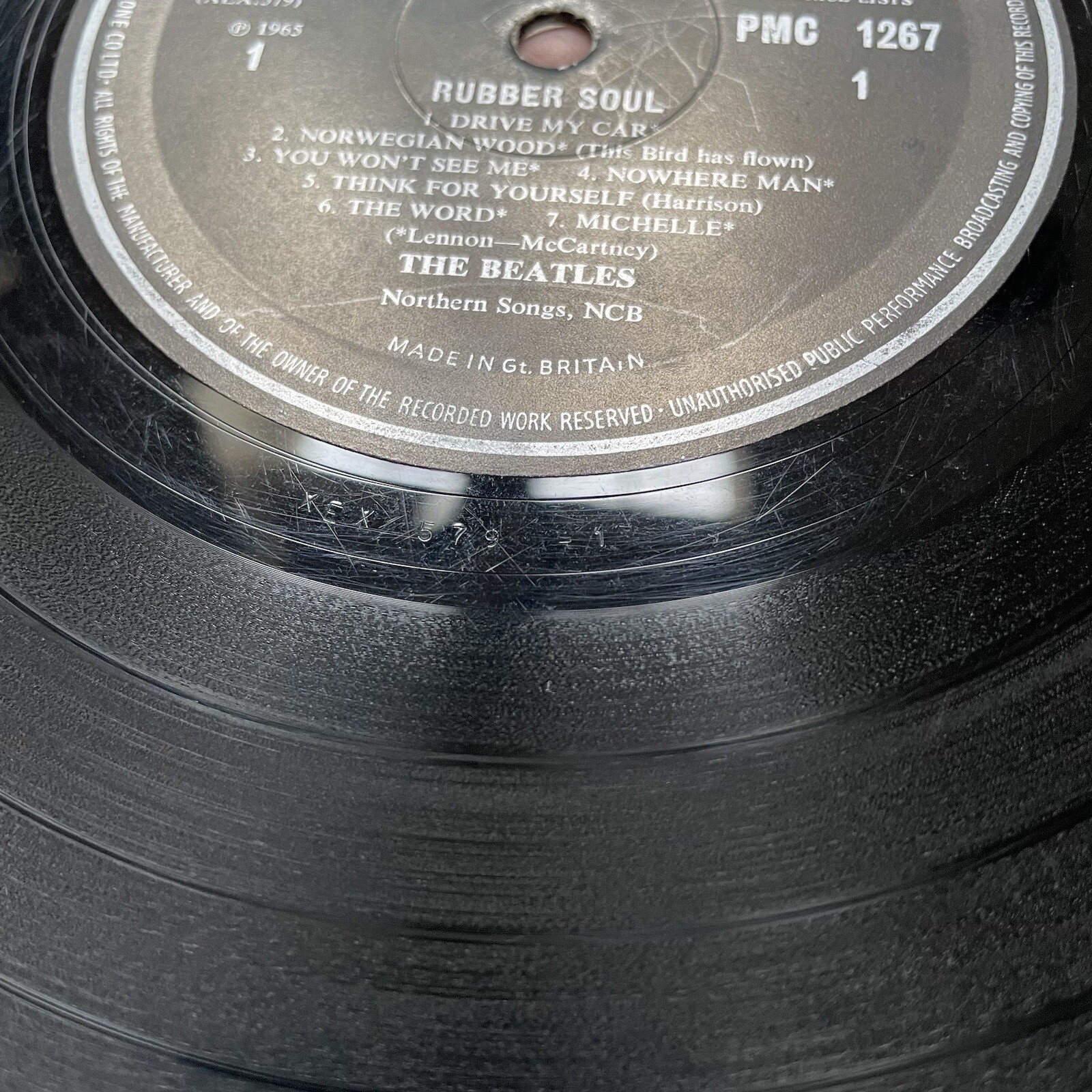 The Beatles Rubber Soul Loud Cut 1/1 Vinyl Record Mono eBay