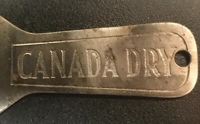 SODA ADVERTISING OPENERS ／US VINTAGE Vintage SODA ADVERTISING Bottle Opener CANADA DRY Ginger Ale