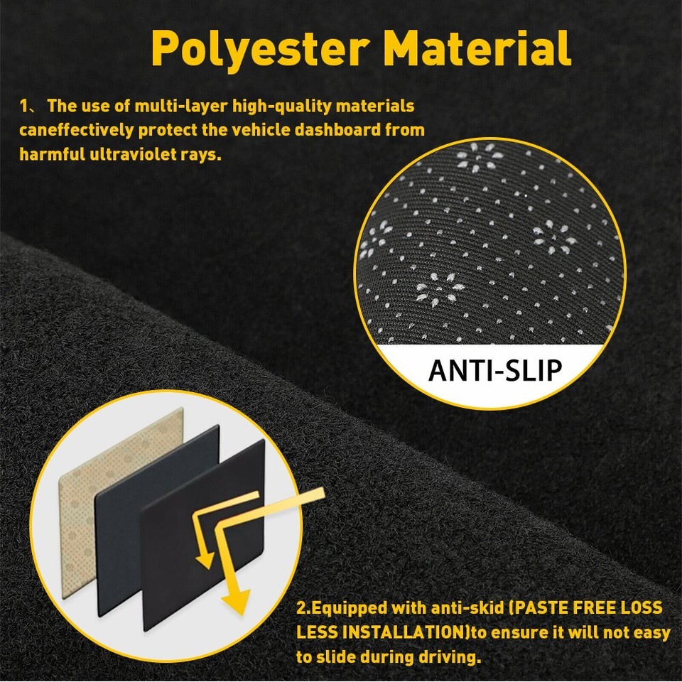 DashMat For TOYOTA CAMRY 20072011 US Dash Cover Dashboard Mat Car