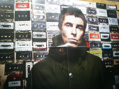 OASIS LIAM GALLAGHER  - RIESEN POSTER - A1 - 83 cm x 59 cm BRIT POP -  TOP