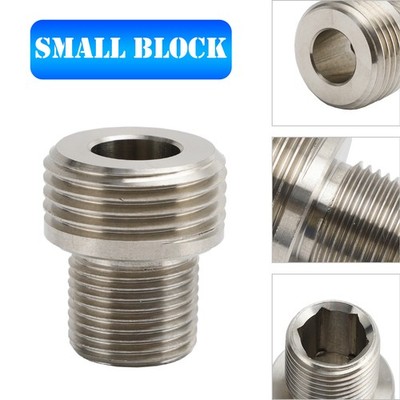 Small Block Oil Filter Insert Adapter SBF 5.0 302 351 F1AZ-6890-B für Ford,