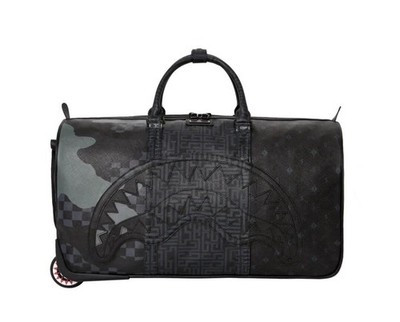 Sprayground 3AM The TRILOGY DUFFLE WHEELY READ!!