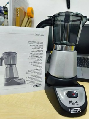 Delonghi EMK6 Alicia Electric Moka Espresso Coffee Maker for sale