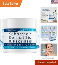 Seborrheic Dermatitis Cream, Scalp Treatment for Psoriasis, Folliculitis, Dry...