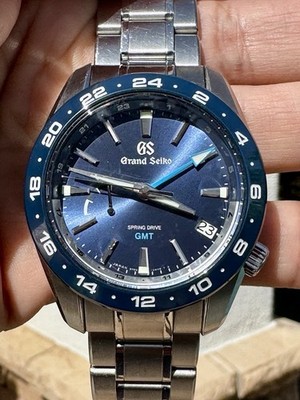Grand Seiko SBGE255 Sports Collection Spring Drive GMT - Blue