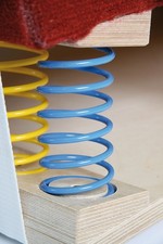 Druckfeder für Sprungbretter von Bänfer - dunkelblau