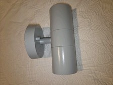 Image of Garden Trading Regent Up Down Spot Mains Garden Wall Porch Light Grey