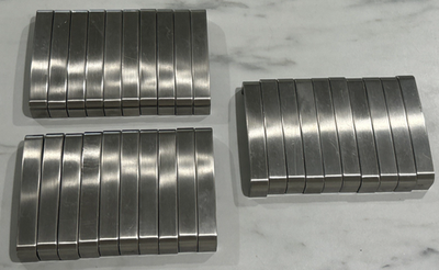 #ad #ad Stainless Wide Flat Modern Pulls 30 Kitchen Cabinet Handles W Screws Brushed $37.50