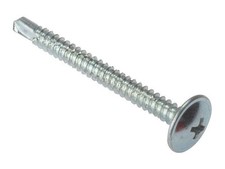 Image of Forgefix Baypole Self-Drill Screw Phillips Wafer Head Zp 4.8 X 100Mm Box 100 FOR