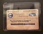 NY ISLANDERS 8 AUTOS GILLIES~BOSSY~NYSTROM~BOURNE~MORROW~TROTTIER~ARBOUR~SMITH — photo 2