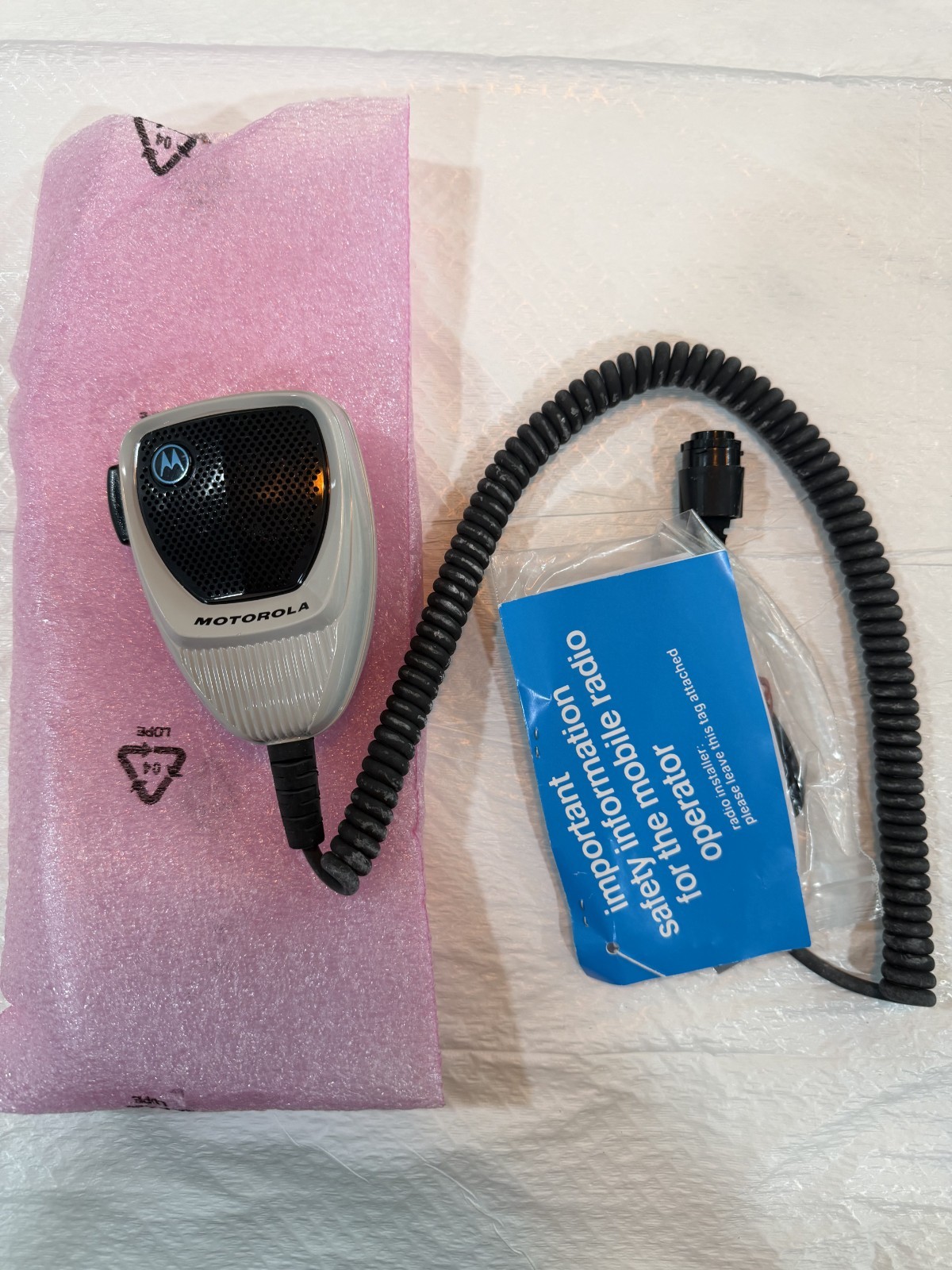 Motorola HMN1090B Palm Microphone New