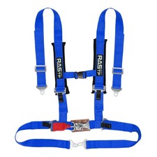 Universal 4 Point Quick Release Racing Harness Seat Belt With Shoulder Pad Us